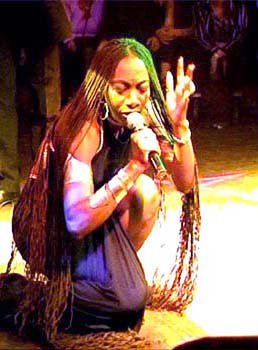 Maizie Williams of Boney M.