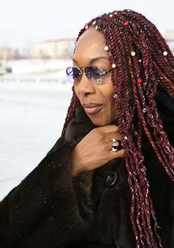 Maizie Williams of Boney M.